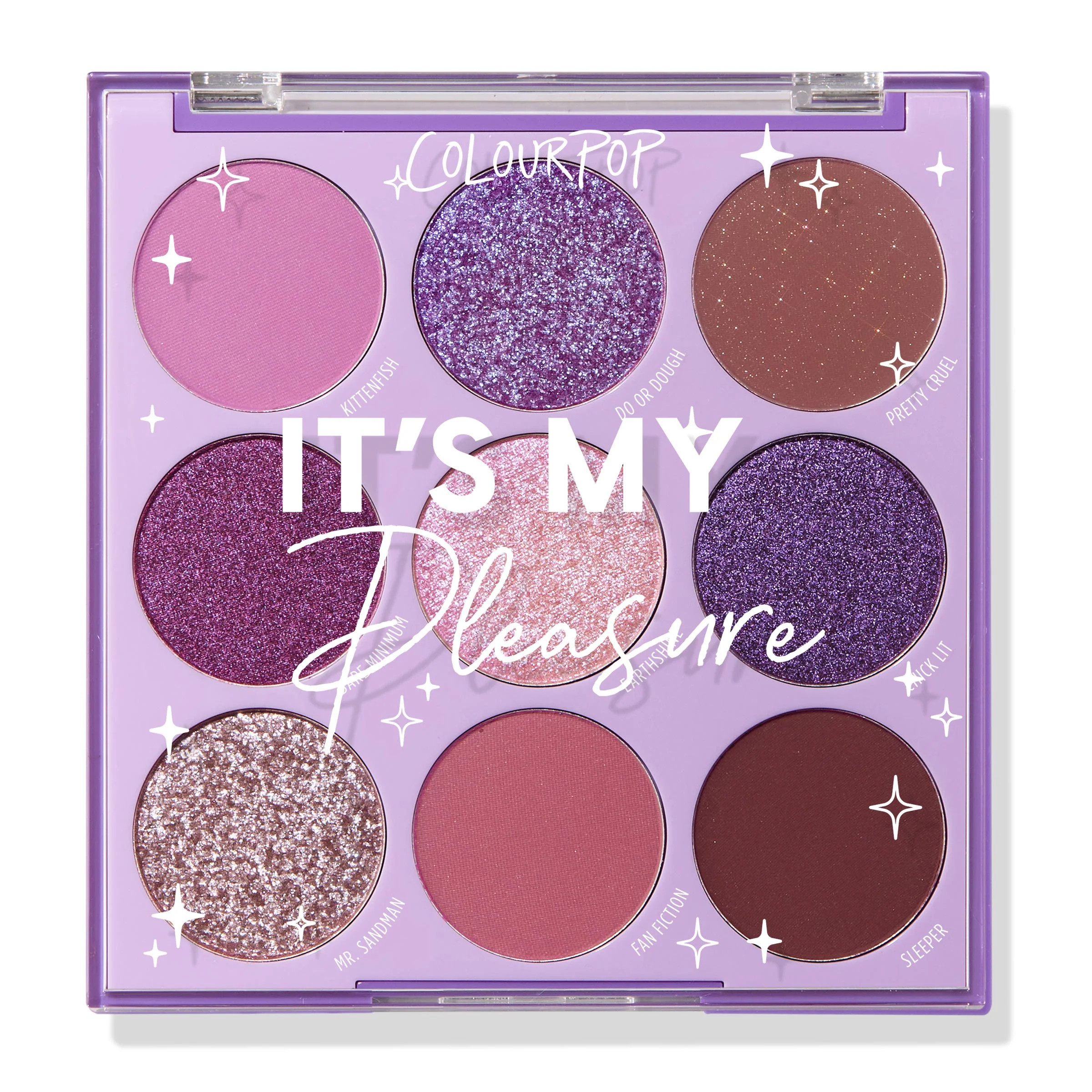 It's My Pleasure Eye Shadow Palette in Purple | ColourPop | Colourpop