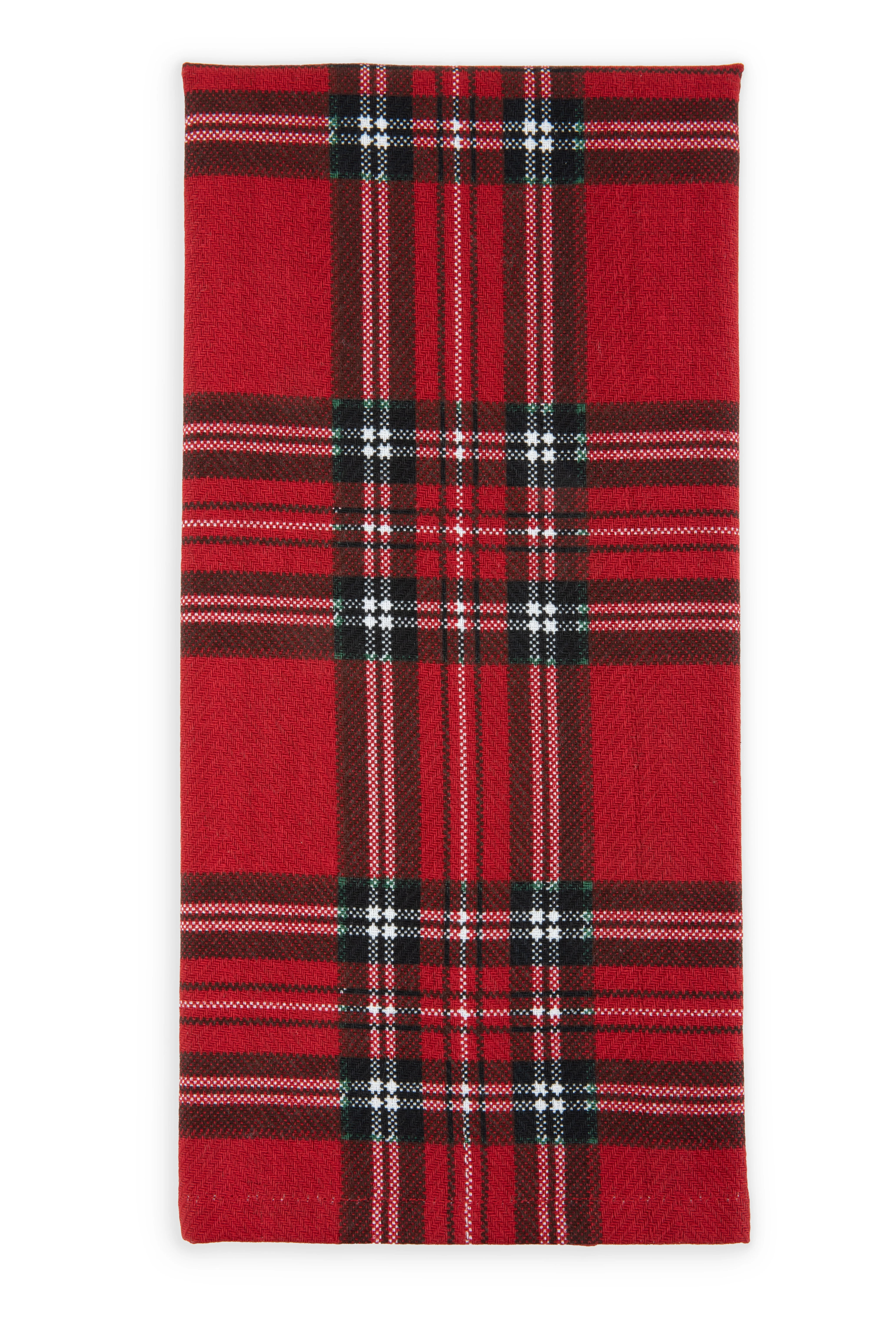Holiday Time Kitchen Towel Red Tartan | Walmart (US)