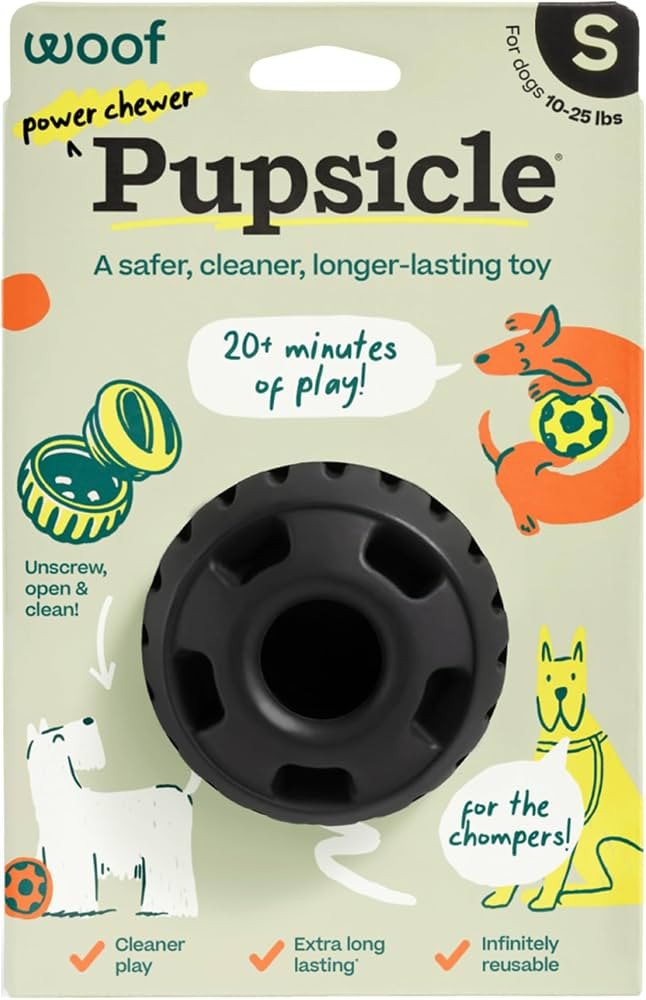 WOOF Power Chewer Pupsicle - Durable, Long-Lasting Dog Chew Toys for Aggressive Chewers - Keep Yo... | Amazon (US)