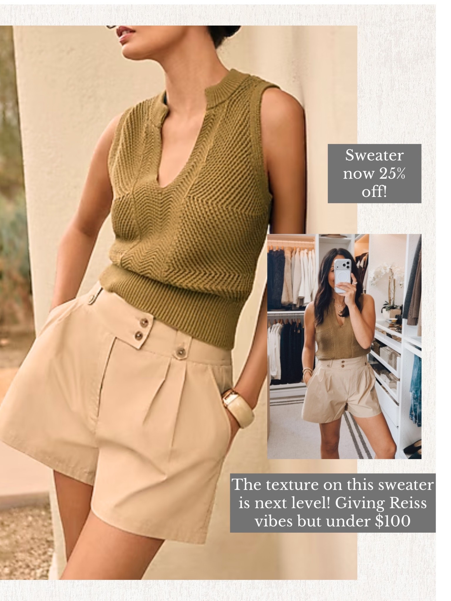 Knit tank now 25% off and they just dropped it in white🙌🏽

#LTKootd #LTKOver40