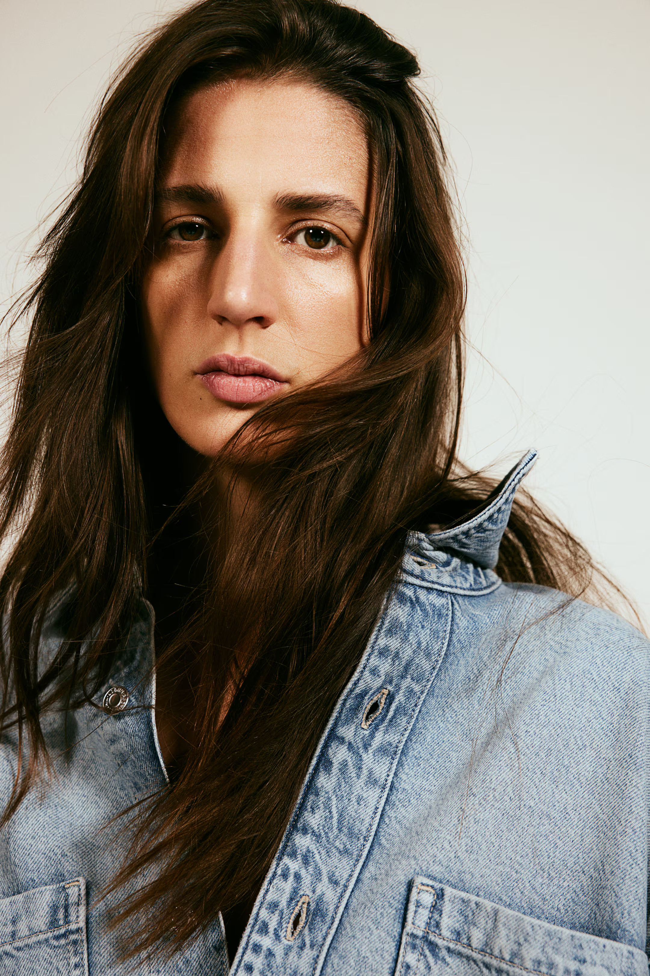 Feather Soft Denim Shirt | H&M (US + CA)