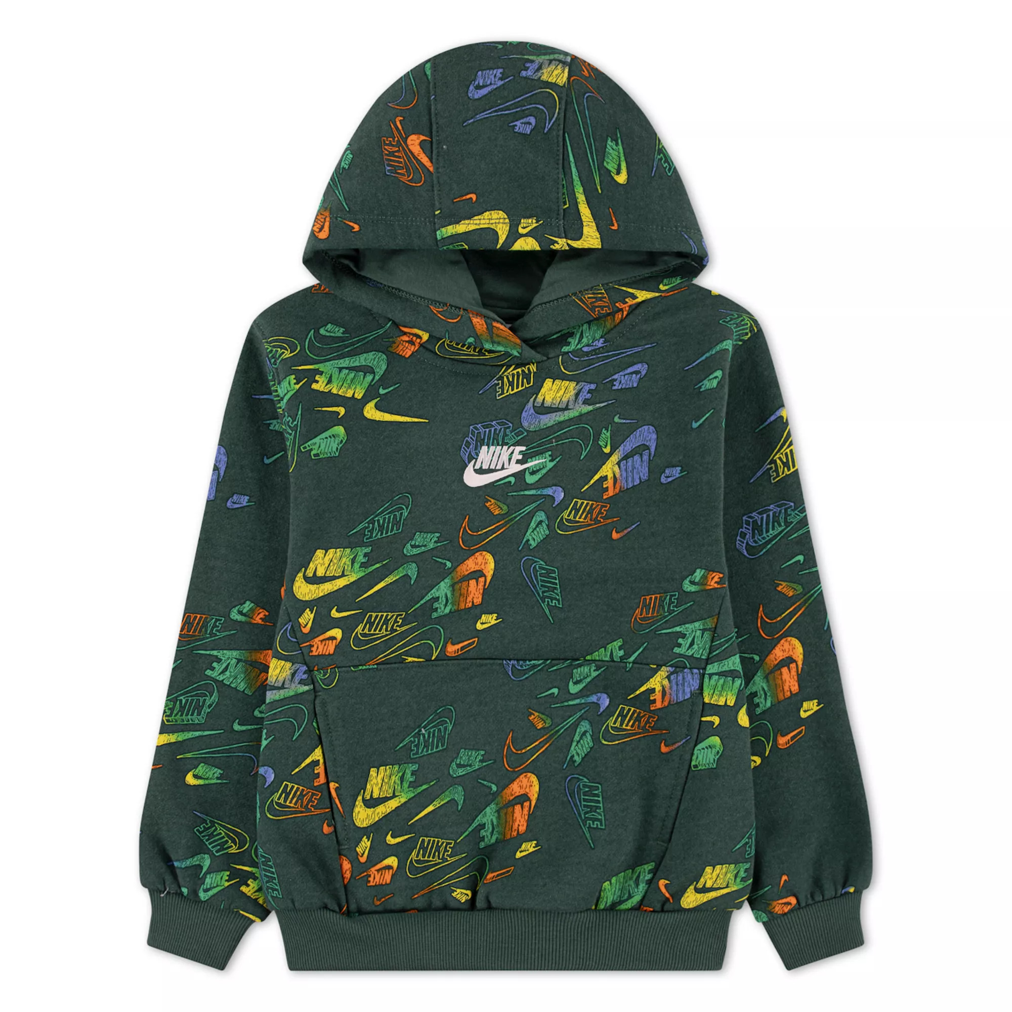 Boys 4-7 Nike All-Over Print Reveal Pullover Hoodie | Kohl's