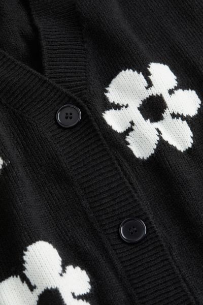 Jacquard-knit Cardigan | H&M (US + CA)
