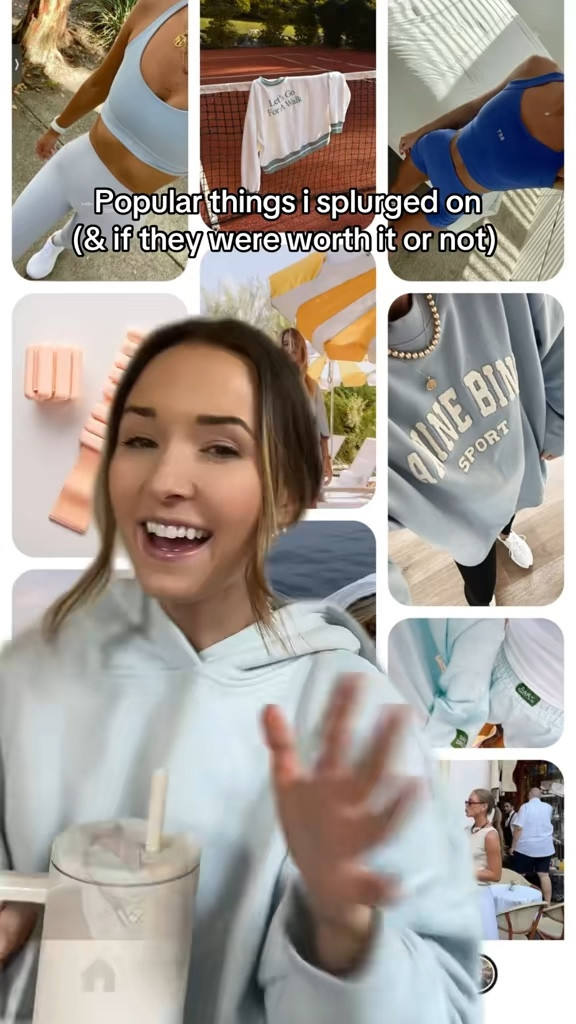 Things I splurged on and if they were worth it or not: daily drills, divi, set active, the ordinary, laniege, glossier balm dot com