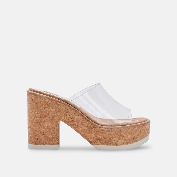 ELANIA HEELS CRYSTAL VINYL | DolceVita.com