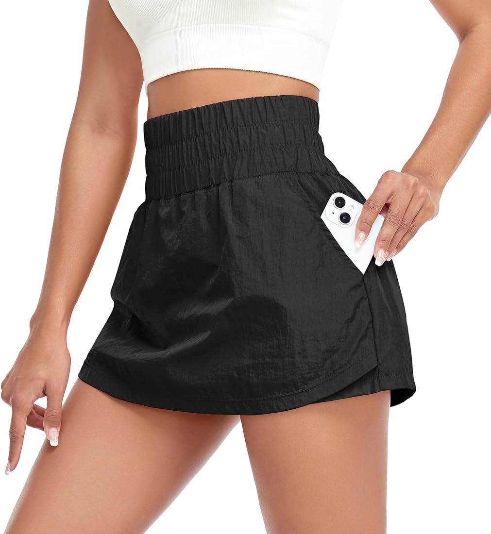 Women's Tennis Skorts Athletic Quick-Dry Lightweight Golf Skorts Skirts with Phone Pockets Runnin... | Amazon (US)