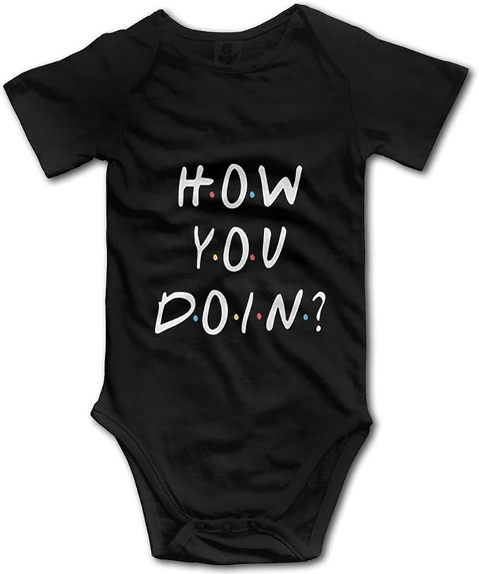 LyCheer How You Doin? - Baby Onesie Birth Announcement Bodysuit Newborn Rompers Unisex | Amazon (US)