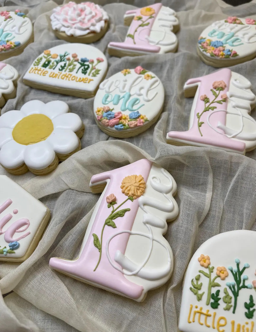 One Wildflower, Wild One Themed Sugar Cookies - Etsy | Etsy (US)