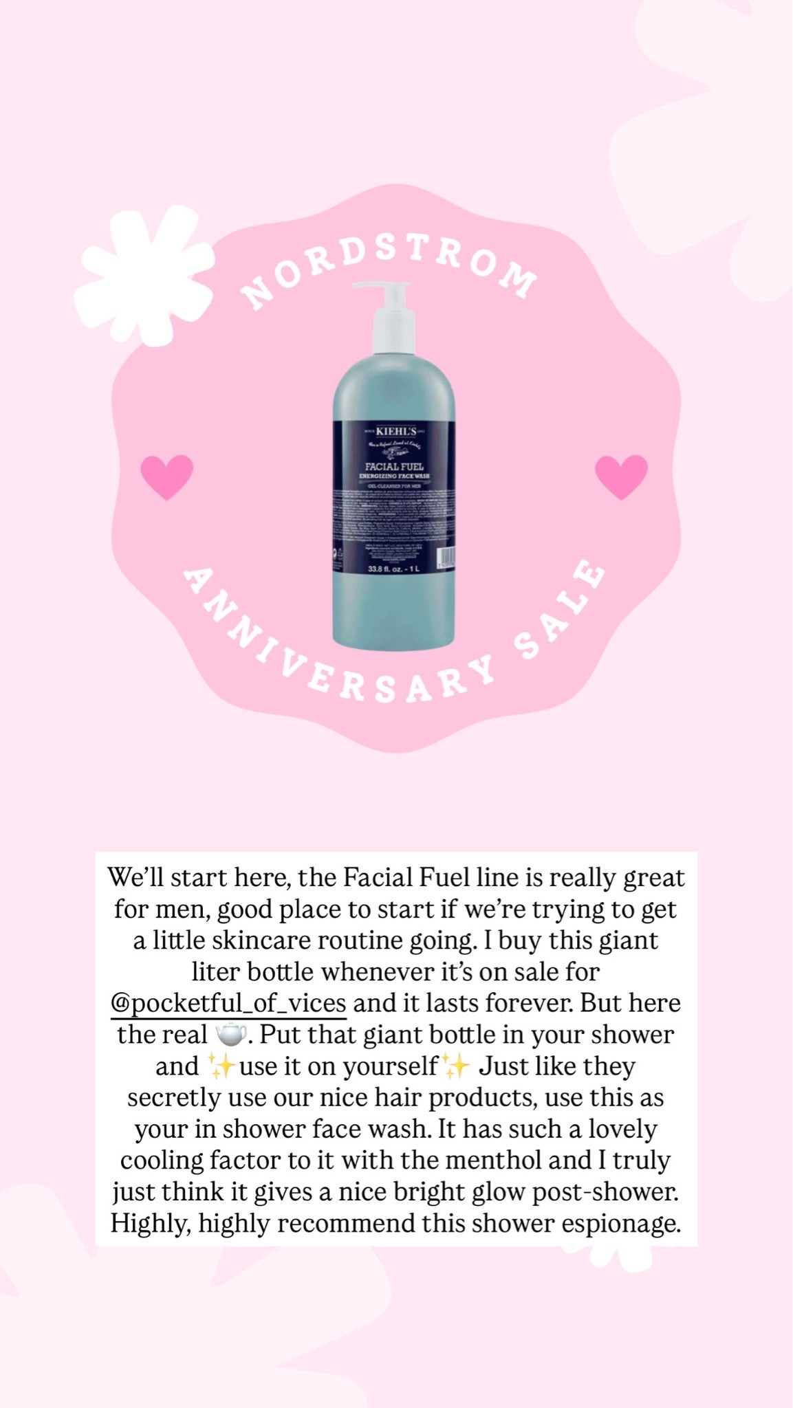 Nordstrom Anniversary Sale picks 🩷

#LTKMens #LTKBeauty #LTKSaleAlert