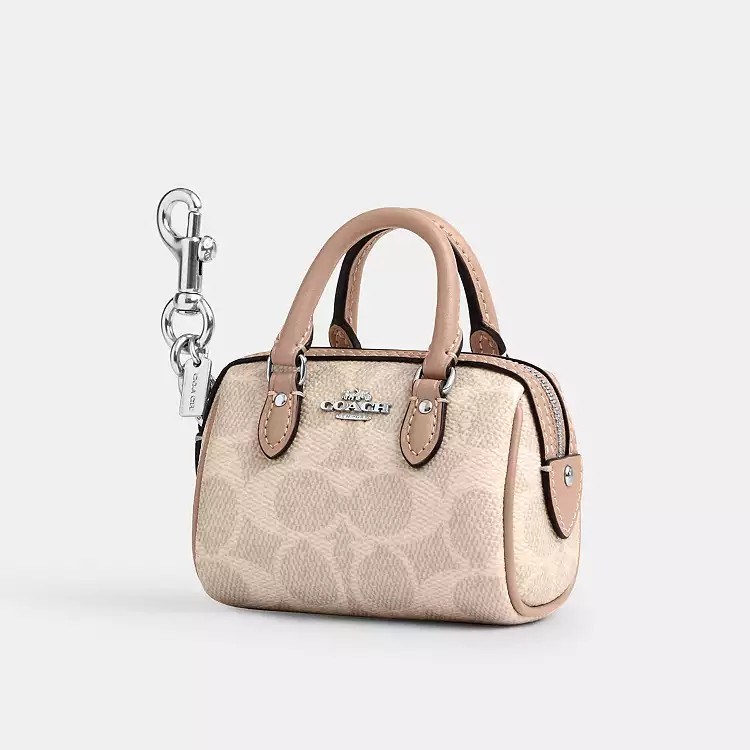 Mini Rowan Bag Charm | Coach Outlet US