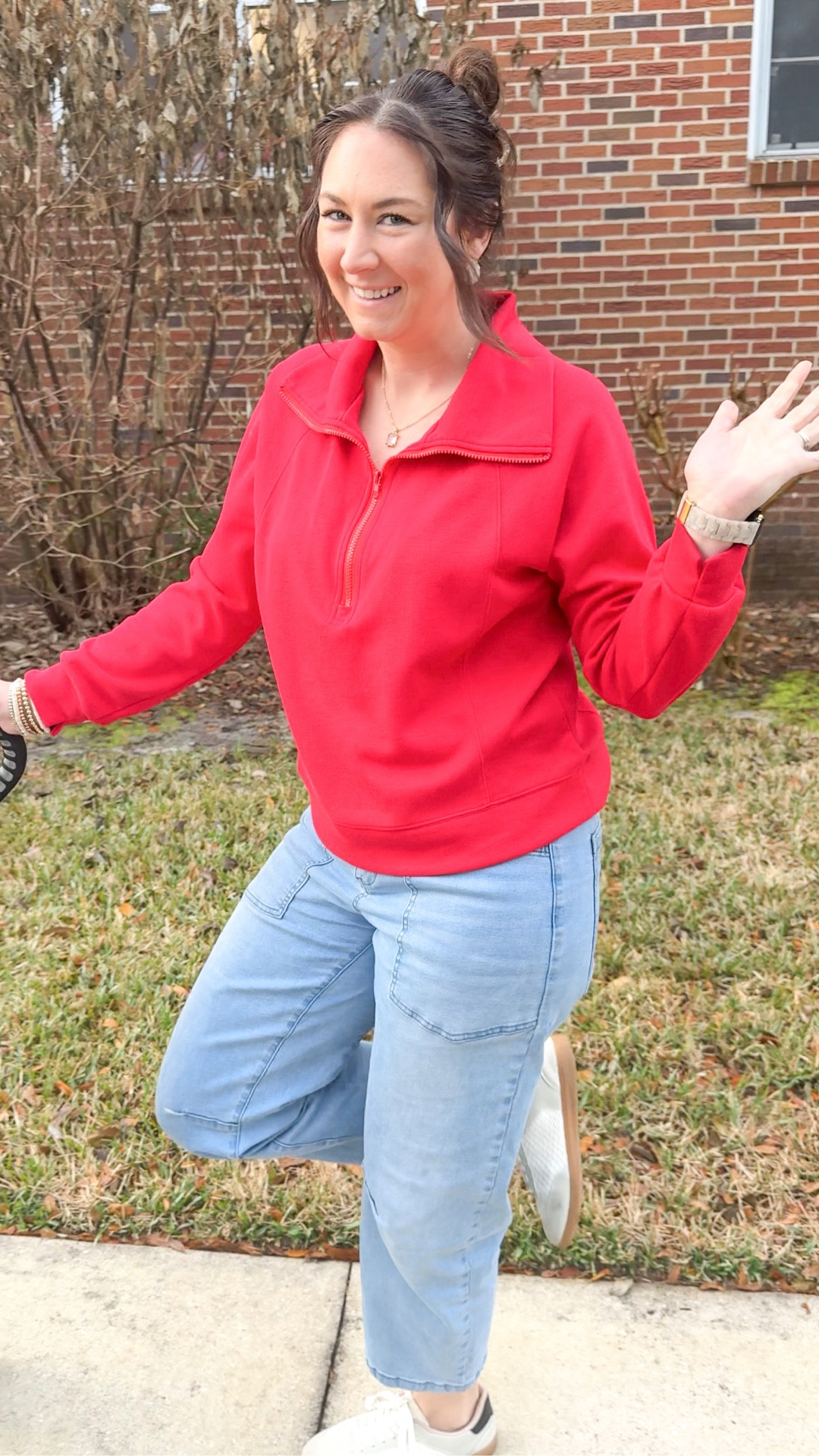 Thursday’s OOTD….my son has a Patriotic event at school so feeling a little red, white & blue vibe! The entire outfit is Amazon & runs TTS!  

#LTKootd #LTKmomlife #LTKMidsize
