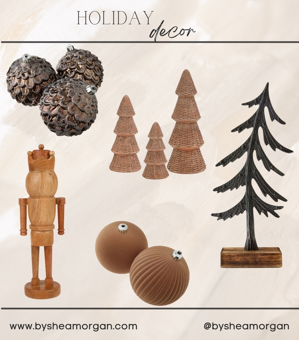 Neutral holiday decor, holiday finds, rustic holiday decor 

#LTKHoliday