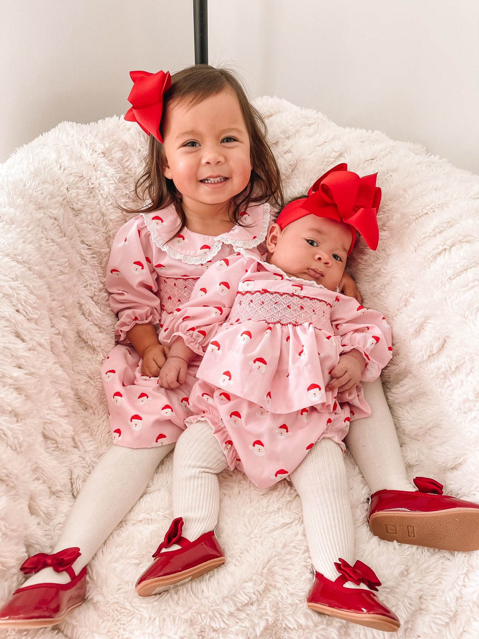 Smocked Christmas outfits from Cecil & Lou. Sold out but linked similar options! Shoes are H&M, linked similar. 

Smocked Christmas dress | Christmas outfit | toddler style | sibling outfits | smocked outfit | toddler ballet flats | Santa outfits | baby style 

#LTKbaby #LTKHoliday #LTKkids