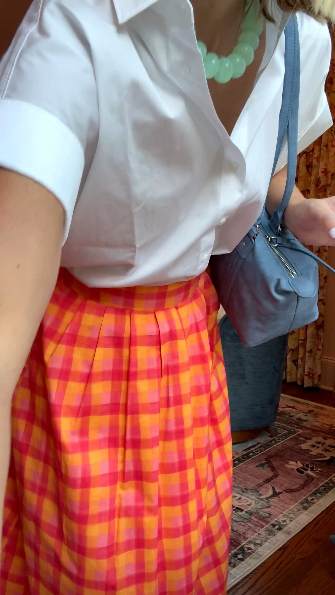 Styling a teacher look with this skirt on major sale!! Cute, classy and comfortable!! 
Top - xs
Skirt - small
Shoes - 7.5 (sized 1/2 down)

Codes -
Allie + Bess - Catherine20

#LTKSaleAlert #LTKPetite #LTKSeasonal