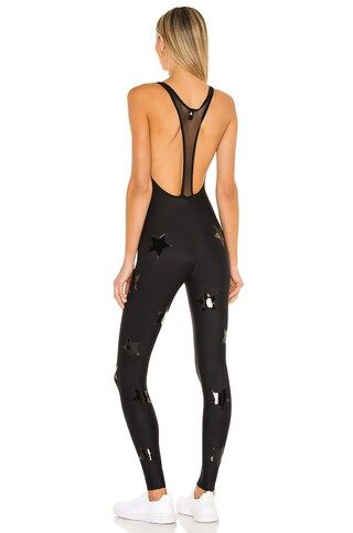 ultracor Motion Lux Knockout Unitard in Nero Patent Nero from Revolve.com | Revolve Clothing (Global)