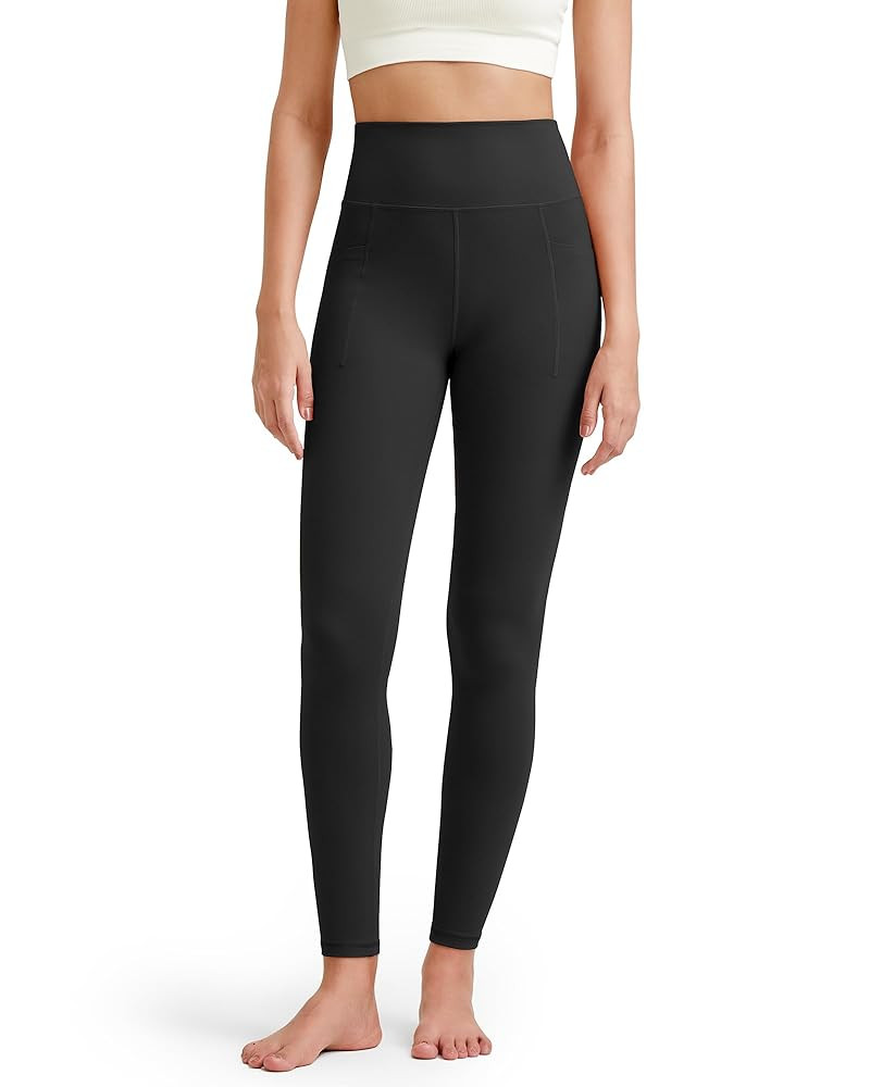 G4Free BareFeel Yoga Pants for Women Seamless Waistband Yoga Leggings Workout Biker Leggings with... | Amazon (US)