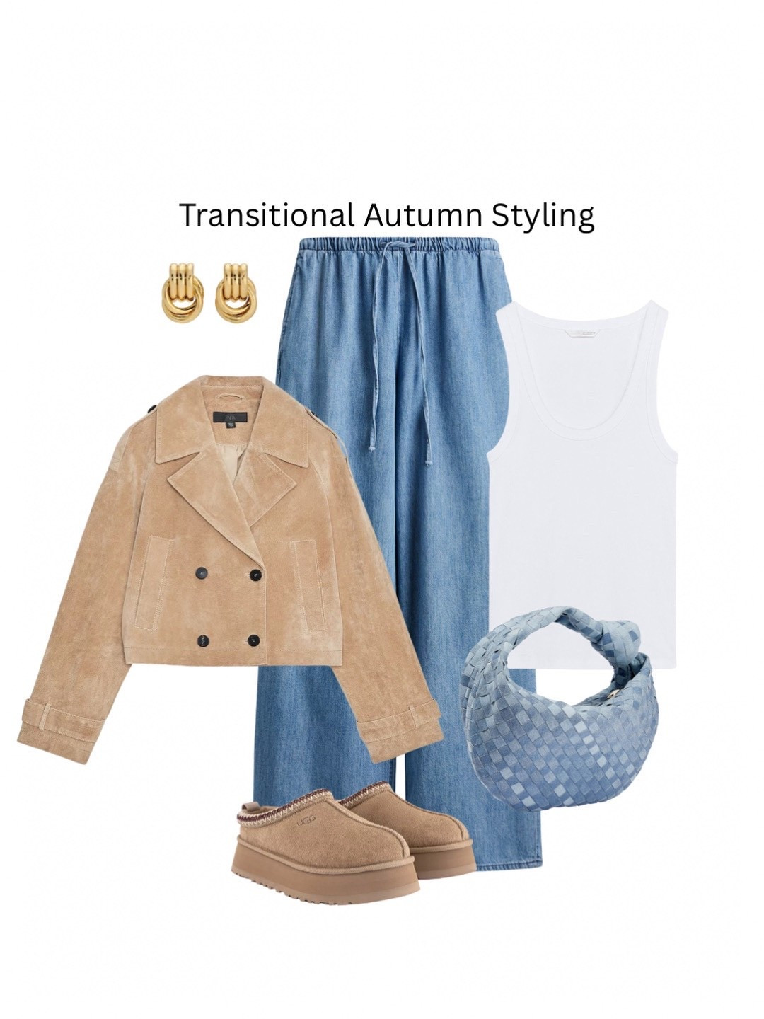 The VIRAL drawstring jeans! 👖💙 H&M jeans autumnal transitional outfits  

#LTKuk #LTKjeans #LTKautumn