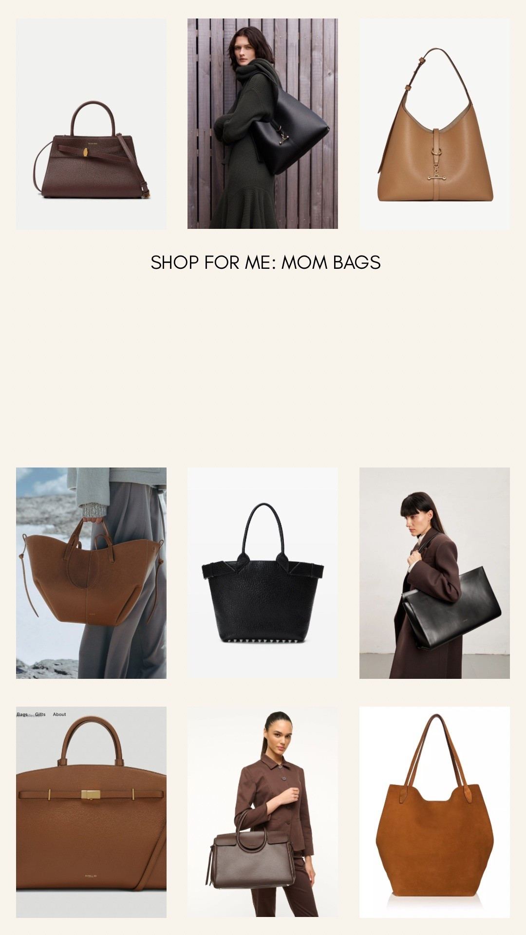 Big leather purses for moms! #leatherbag

#LTKGiftGuide #LTKmomlife