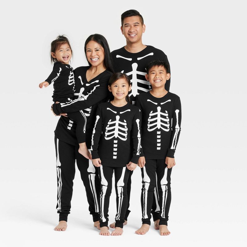 Women's Halloween Skeletons Matching Family Pajama Set - Hyde & EEK! Boutique™ Black | Target