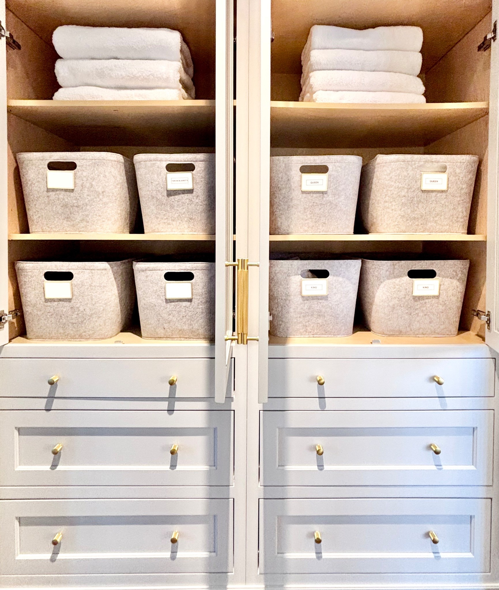 Linen closet organization!

#LTKmomlife #LTKHome
