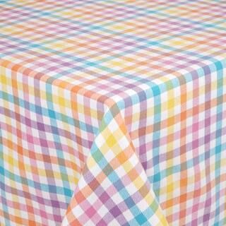 84" Rainbow Gingham Table Cloth by Celebrate It® Easter | Easter Party Supplies | Michaels | Michaels Stores