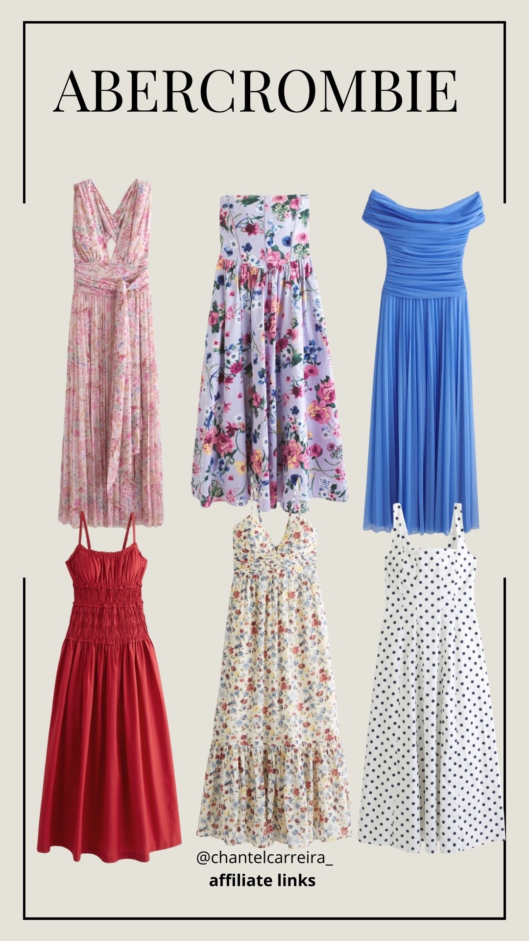 25% off all dresses at Abercrombie!!! 

#LTKsummer #LTKpartywear #LTKcanada