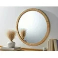 Better Homes and Gardens 28 inch Rattan Round Wall Mirror | Walmart (US)