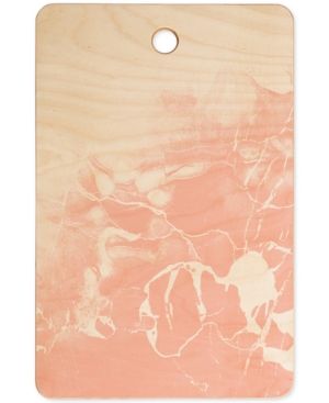 Deny Designs Emanuela Carratoni Pink Marble Cutting Board | Macys (US)