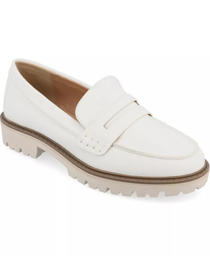 Journee Collection Women's Kenly Lug Sole Loafers - Macy's | Macy's
