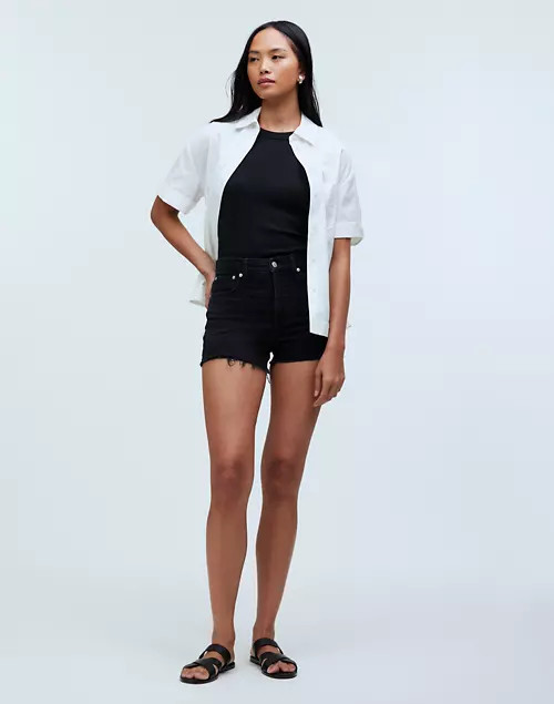 The Perfect Jean Short in Lunar Wash | Madewell