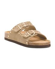Suede Fanna Sandals | TJ Maxx