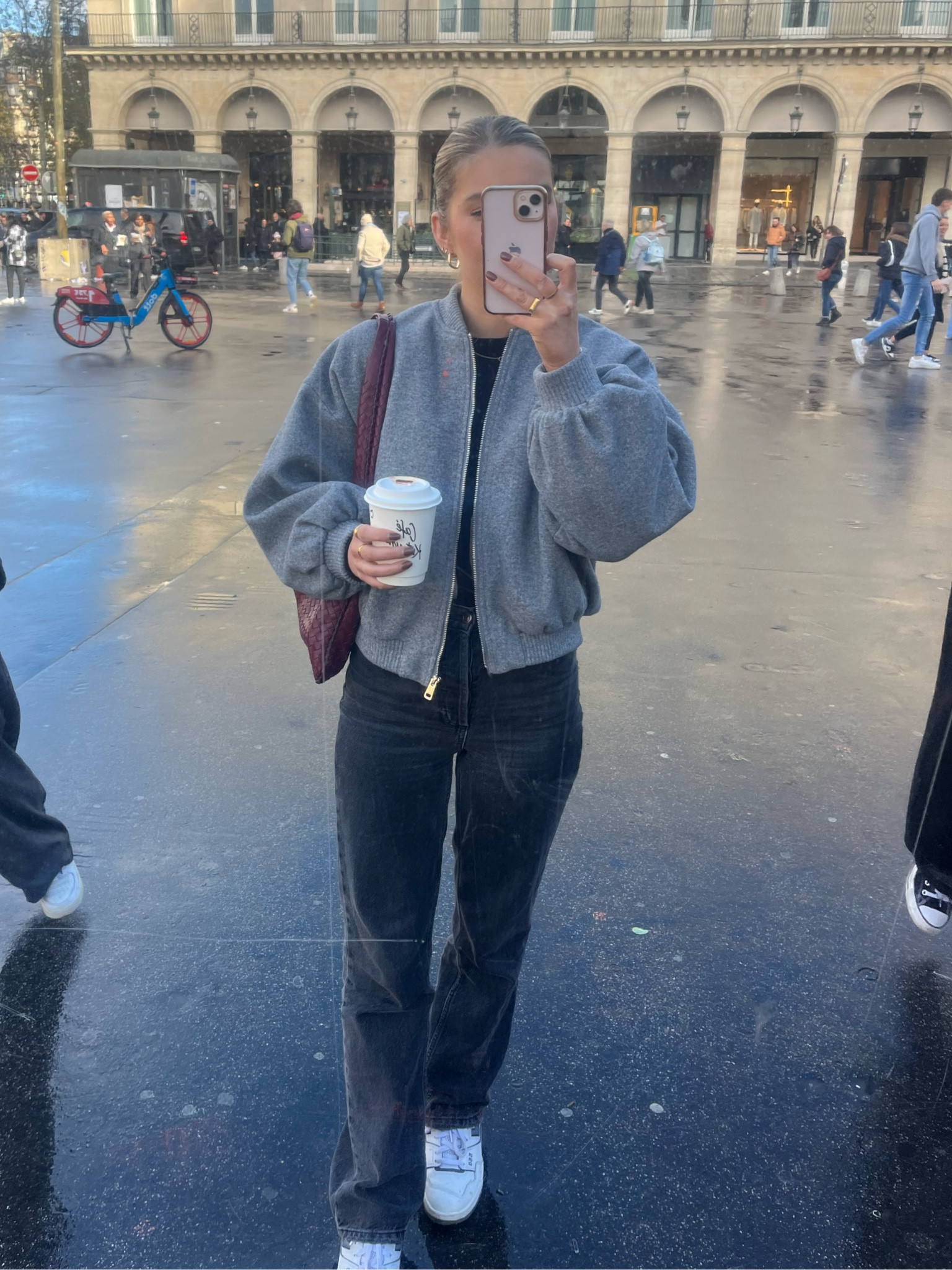 Paris city break outfit 🫶🏼

Grey bomber, black jeans, new balance 

#LTKfindsunder100 #LTKSeasonal #LTKeurope