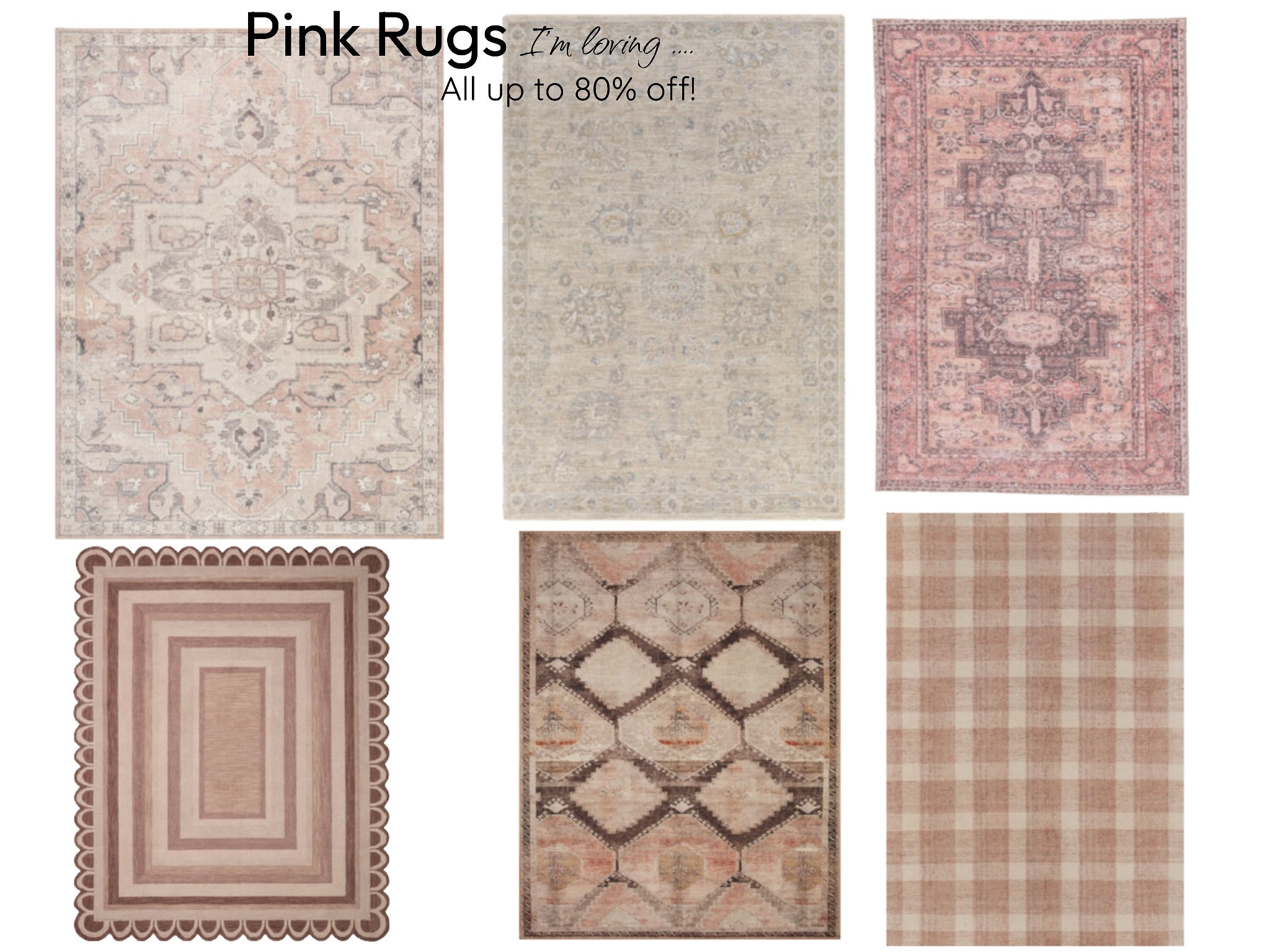 #pinkrug #rugsale #girlrug 

#LTKunder100 #LTKsalealert #LTKhome