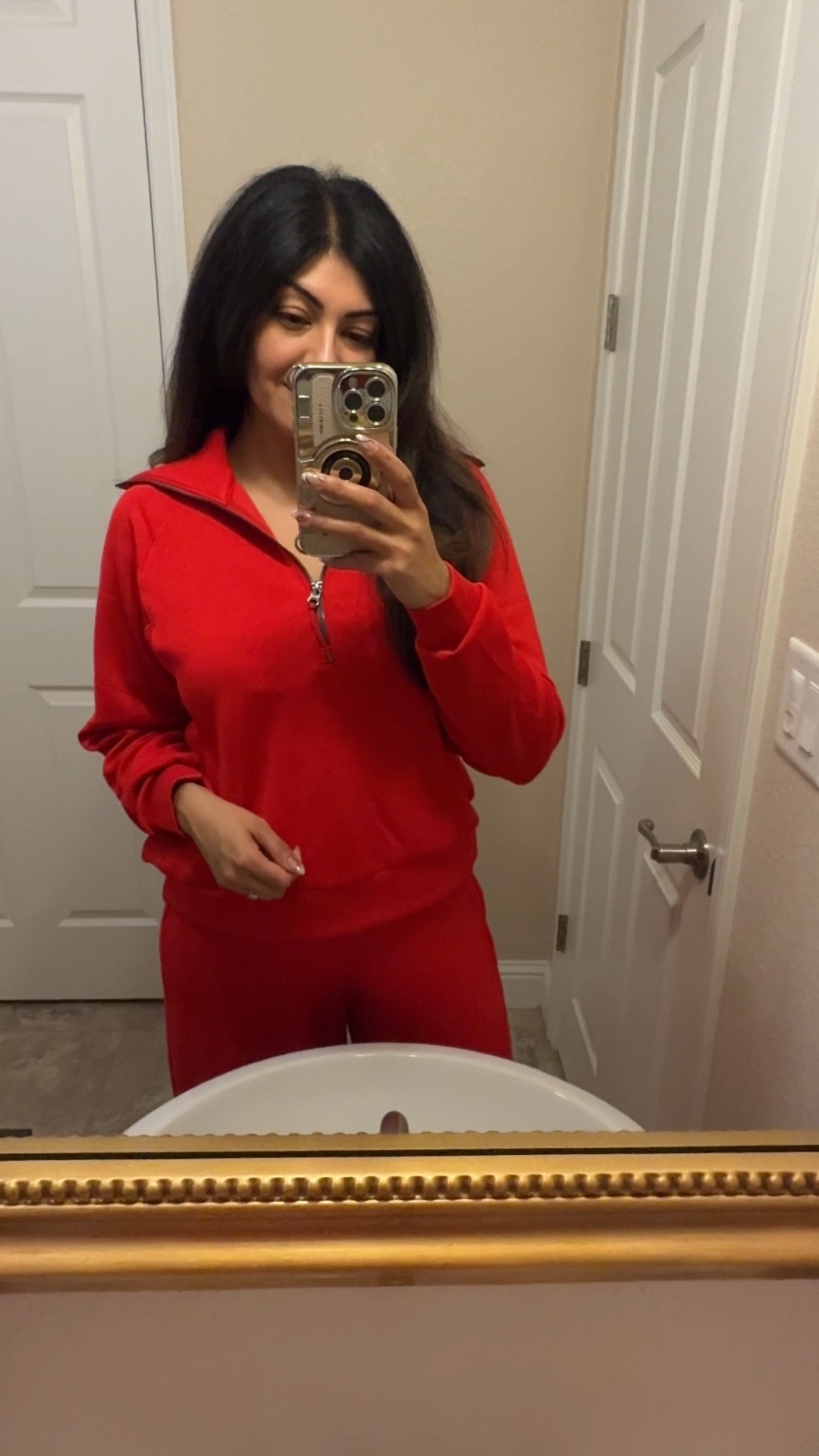 This Spanx set is my go-to for working from home and traveling ✨ It’s incredibly soft and plush but still looks elevated enough to wear on flights, coffee runs, or casual meetings. Effortless, polished, and comfortable—this is the ultimate elevated casual look you’ll reach for again and again.

Spanx set outfit, elevated loungewear, work from home outfit, travel outfit women, chic casual outfit

#SpanxStyle #ElevatedCasual #WFHOutfit #TravelStyleWomen #ComfortMeetsChic #CasualButPolished #EverydayLuxury