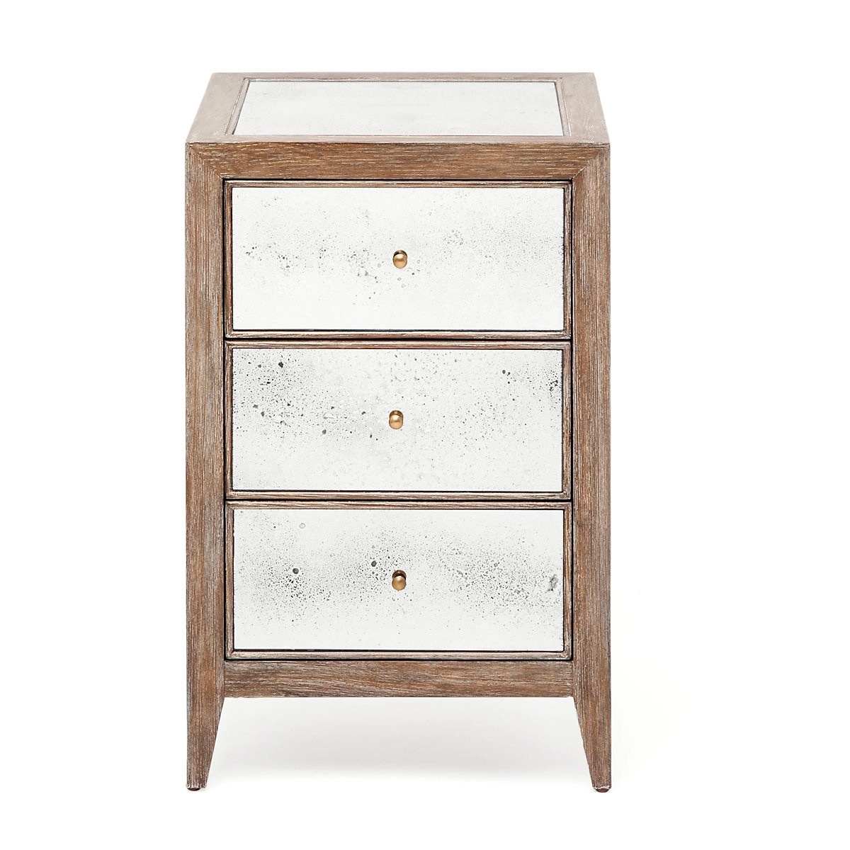 Brownwashed Mia Single Nightstand | Annie Selke