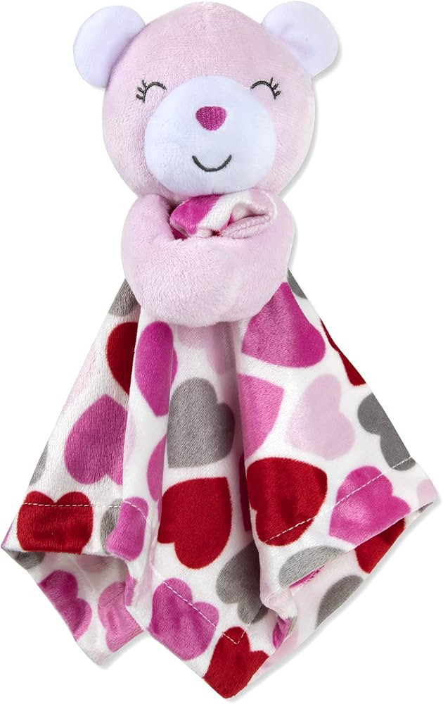 Minky Animal Snuggler Lovey Blanket for Kids, Babies, Boys, Girls, Gender Neutral Security Blanke... | Amazon (US)