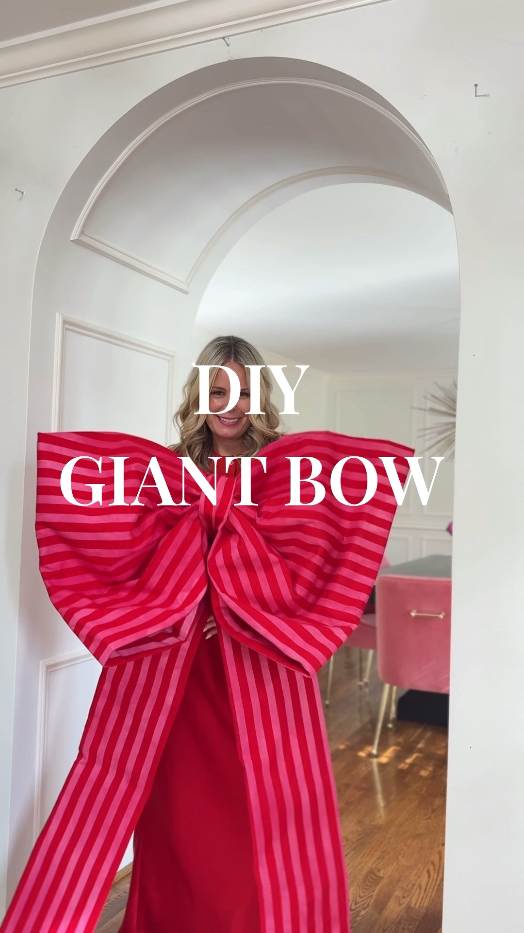 Go big or go home… Bow edition! 
Head over to my instagram to see how I made it! 

#LTKHoliday #LTKHome #LTKOver40