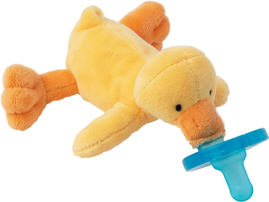 WubbaNub Infant Pacifier - Baby Yellow Duck | Amazon (US)