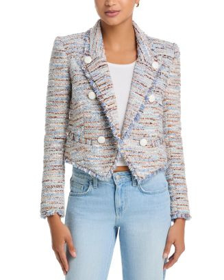 Marv Boxy Tweed Blazer | Bloomingdale's (AU)