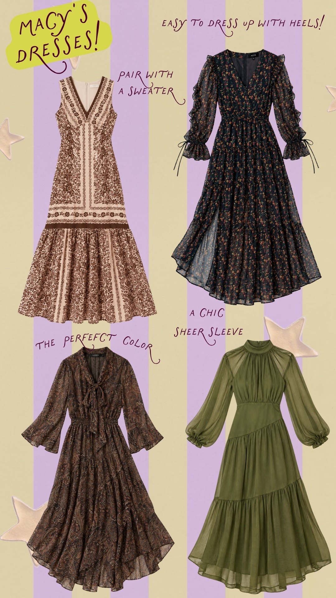 A dress for fall is always the answer! These dresses are so pretty. ✨

#LTKootd #LTKgrwm #LTKmomlife