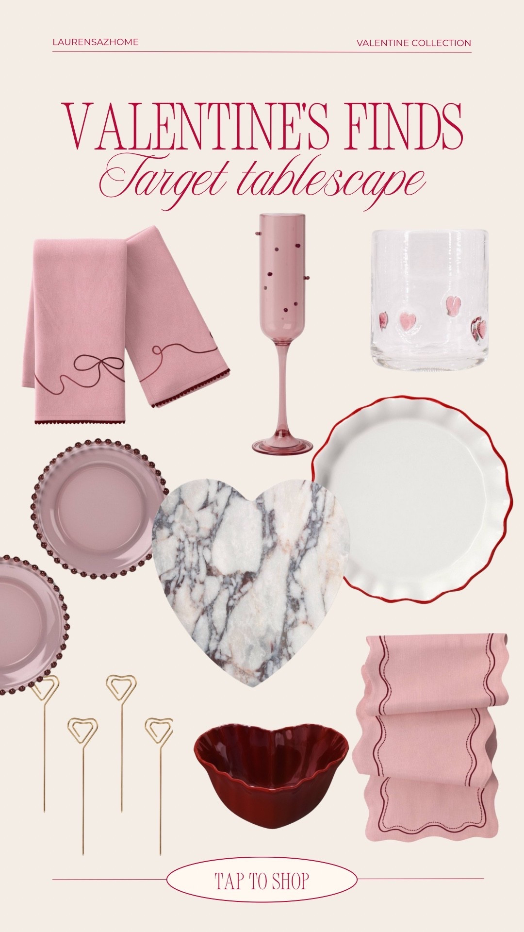 Valentine’s Day tablescape inspo for the perfect Galentine’s party 💕 This Valentine’s Day decor uses affordable Target finds that look high-end and are easy to recreate. Save this Valentine tablescape idea and shop all my Target Valentine’s decor and entertaining favorites on LTK ✨

#LTKHome #LTKSeasonal
