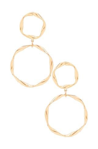 8 Other Reasons Hella Hoop Earring in Gold from Revolve.com | Revolve Clothing (Global)