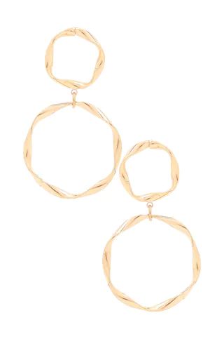 8 Other Reasons Hella Hoop Earring in Gold from Revolve.com | Revolve Clothing (Global)