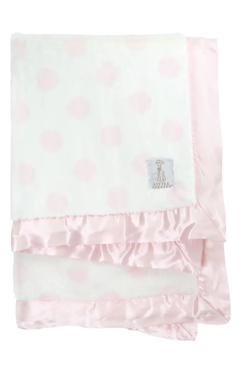 Luxe™ Dream Dot Faux Fur Baby Blanket | Nordstrom
