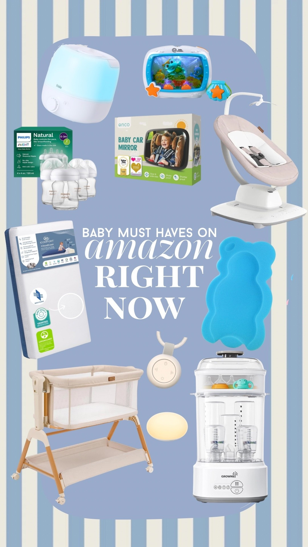 baby essentials on Amazon!