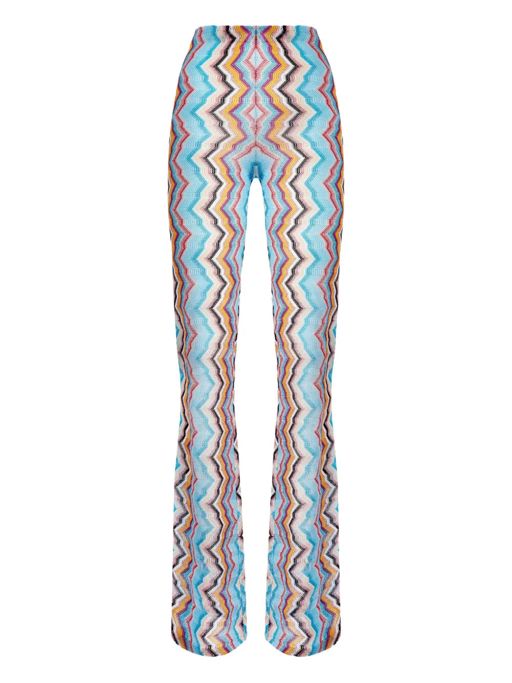 Missoni Zigzag-pattern Trousers | Blue | FARFETCH | Farfetch Global