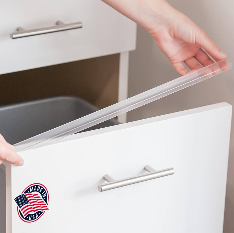 Cabinet Hero Expandable Door Protector – SlipOn Plastic Edge Guard – Protect Kitchen & Drawer... | Amazon (US)
