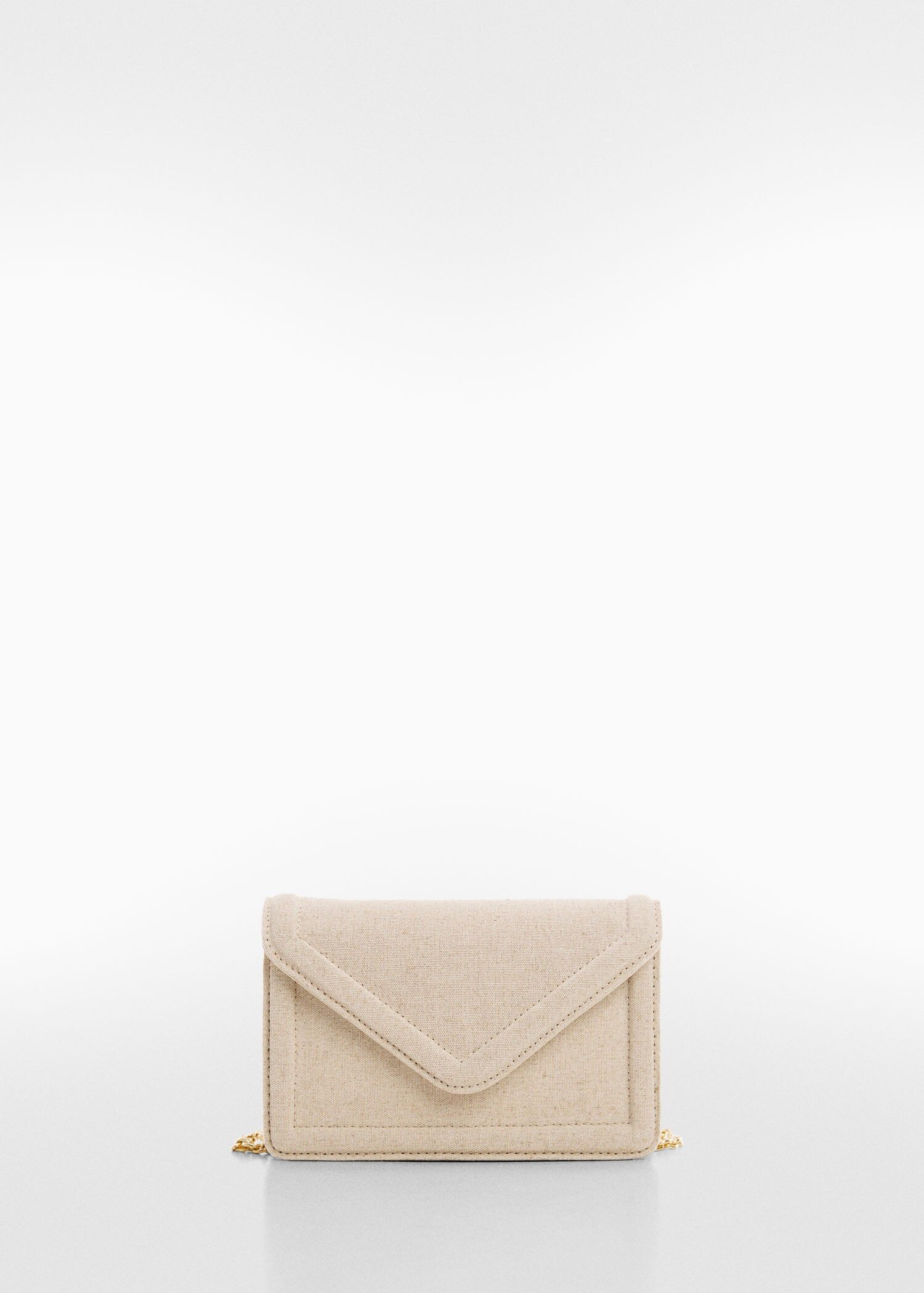 Textured bag with flap -  Women | Mango United Kingdom | MANGO (UK)
