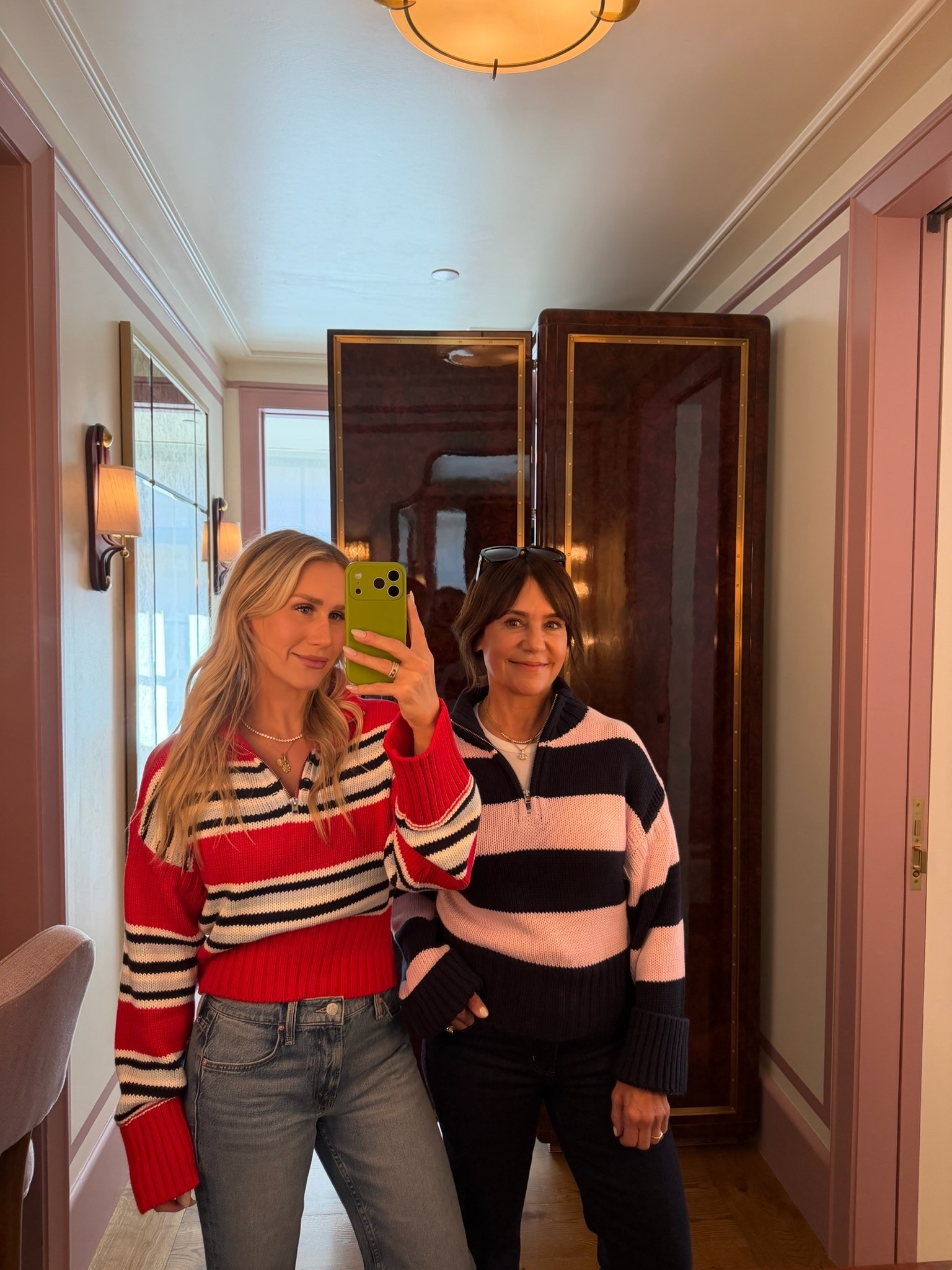 Stopped in the @jcrew store in NYC and both of us NEEDED this viral quarter zip!! Comes in so many colors!!

#injcrew #ad