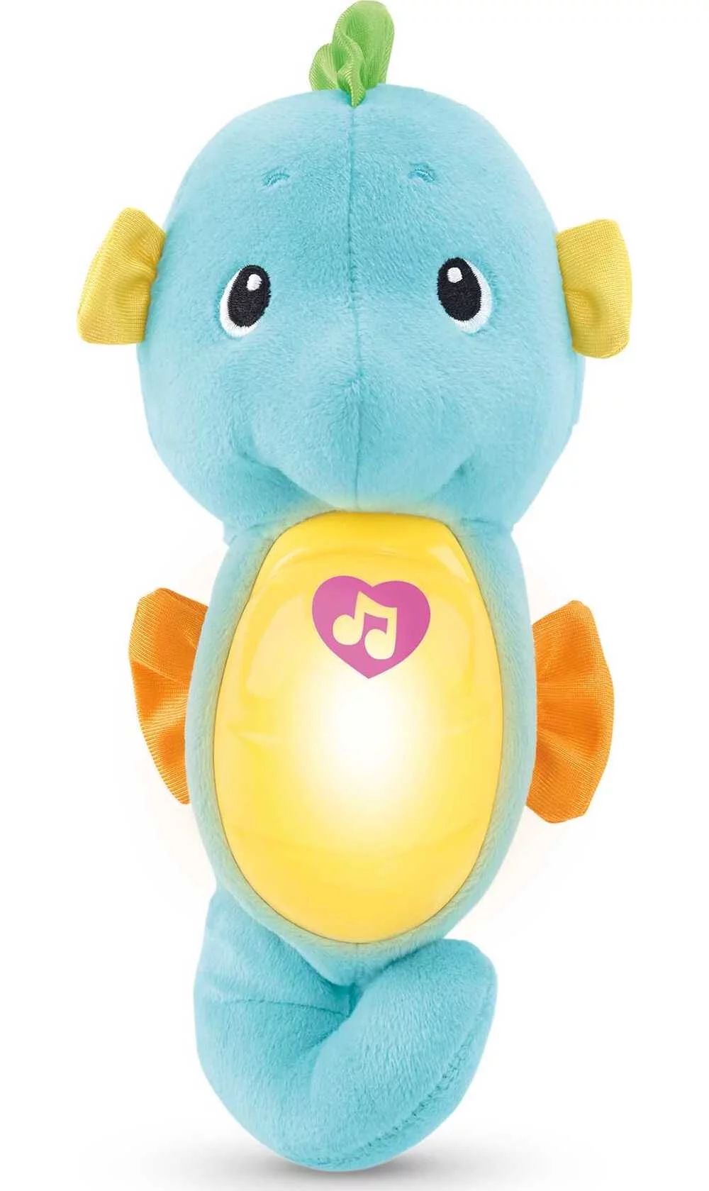 Fisher-Price Soothe & Glow Seahorse, Musical Plush Toy & Sound Machine for Baby with Lights, Blue... | Walmart (US)